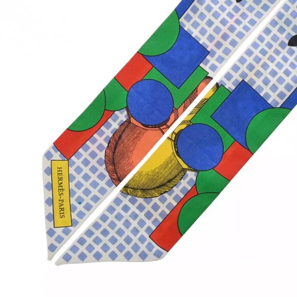 HERMES multicolor scarf - Picture 3 of 12